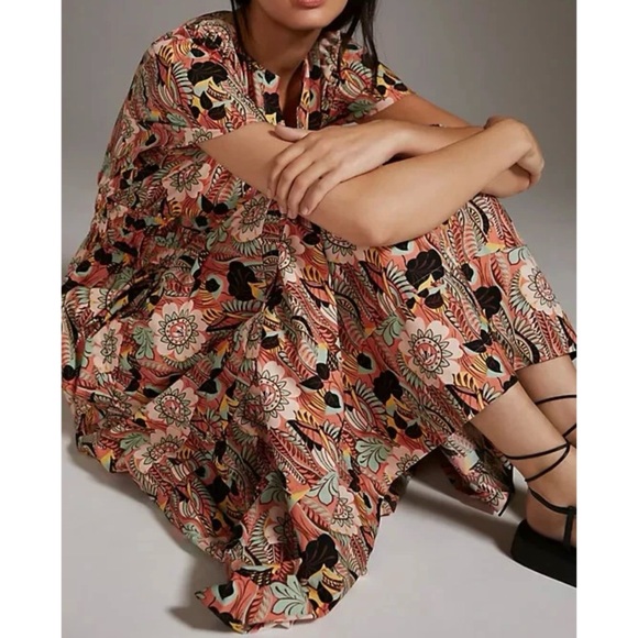 Anthropologie | the somerset maxi dress in botanic garden print - Picture 2 of 15